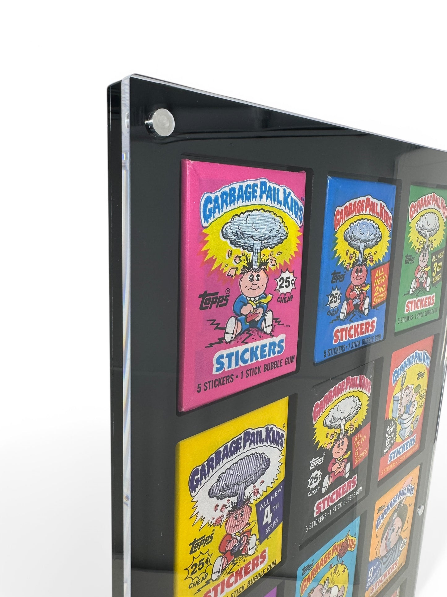 15 Pack Wall Vertical Display Frame