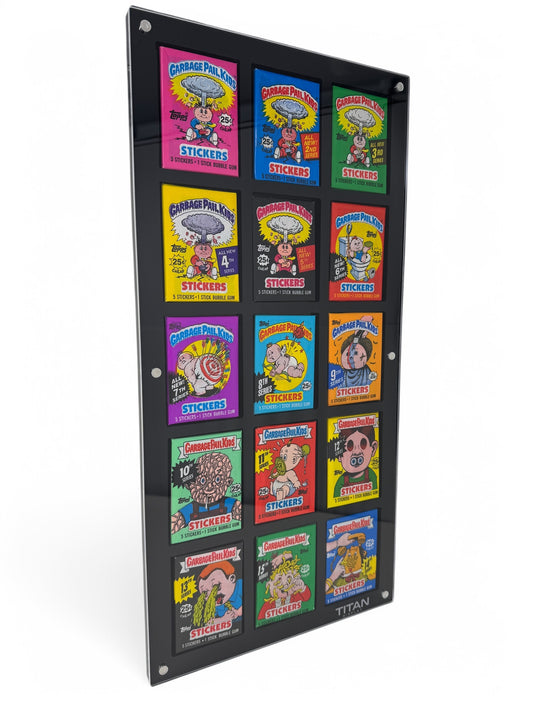 15 Pack Wall Vertical Display Frame