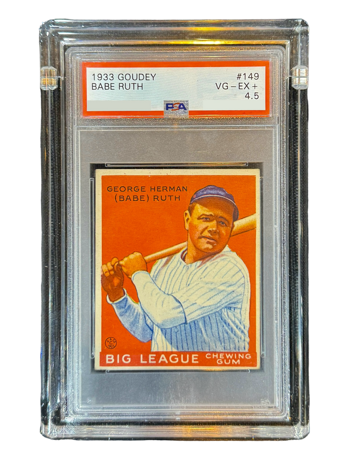 PSA Graded Card Slab