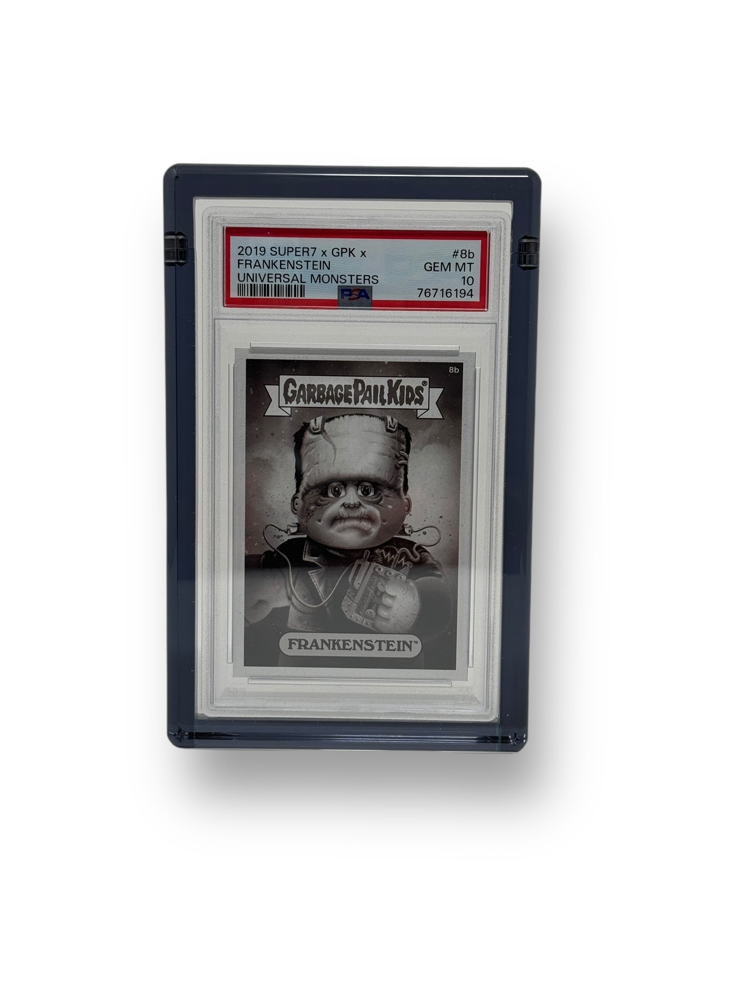 PSA Graded Card Slab Tinted Grey