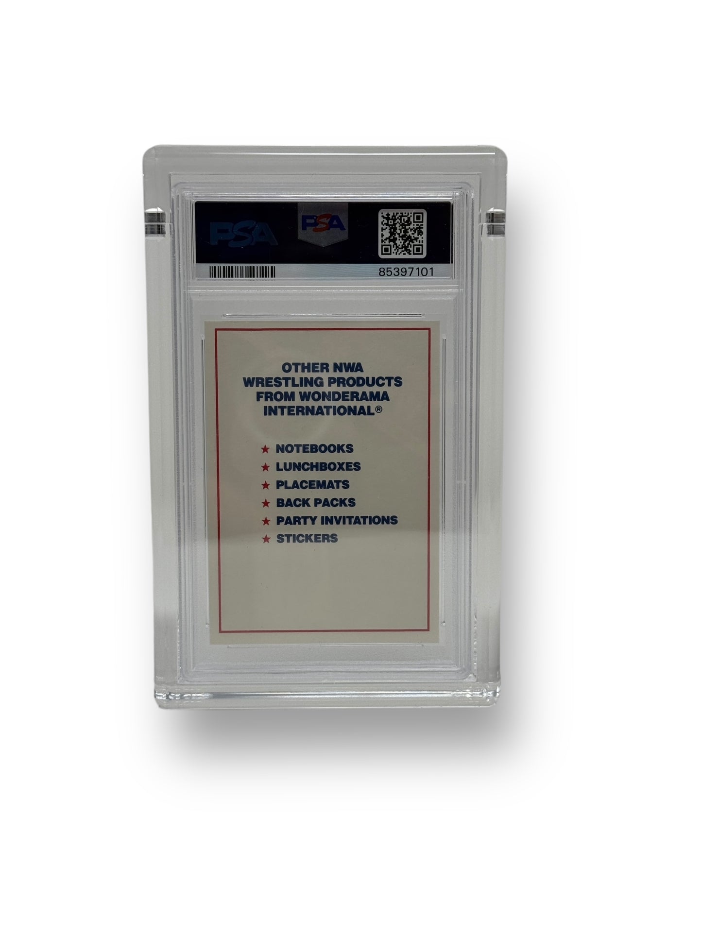 PSA Graded Card Slab