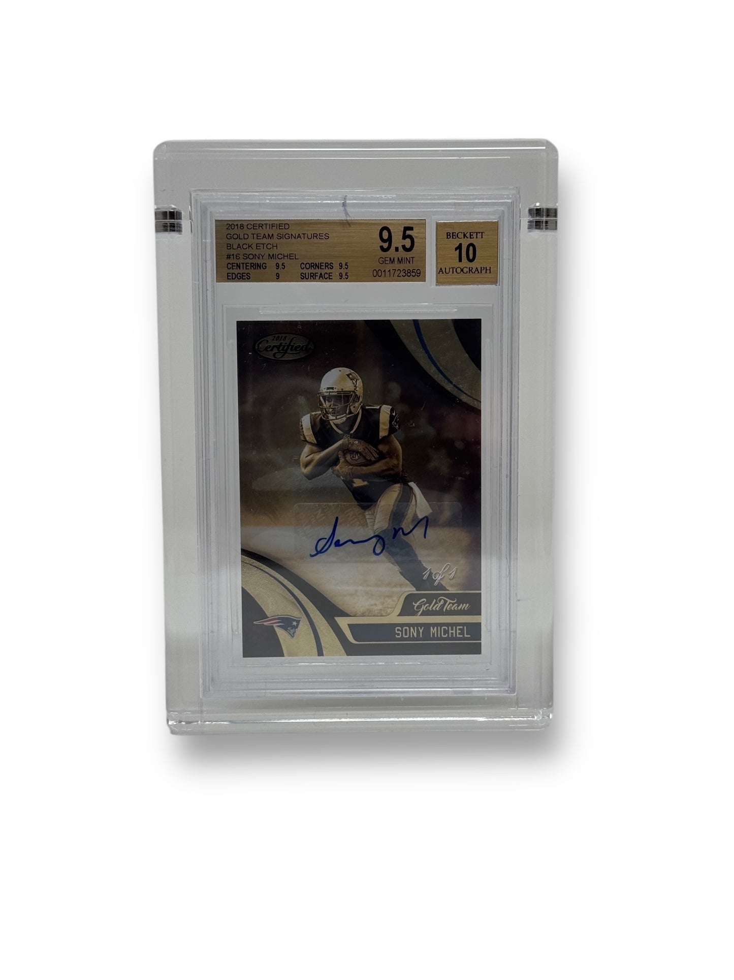 BGS Graded Card Slab