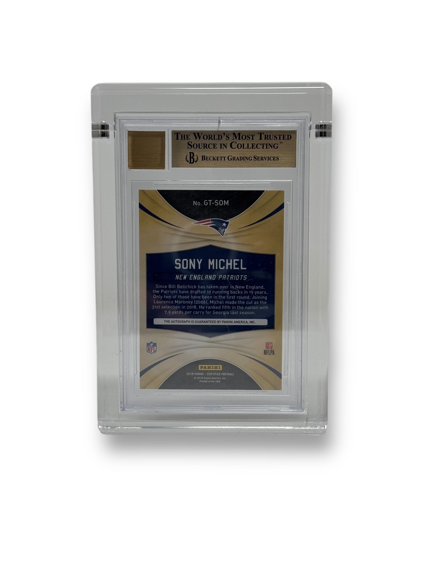 BGS Graded Card Slab